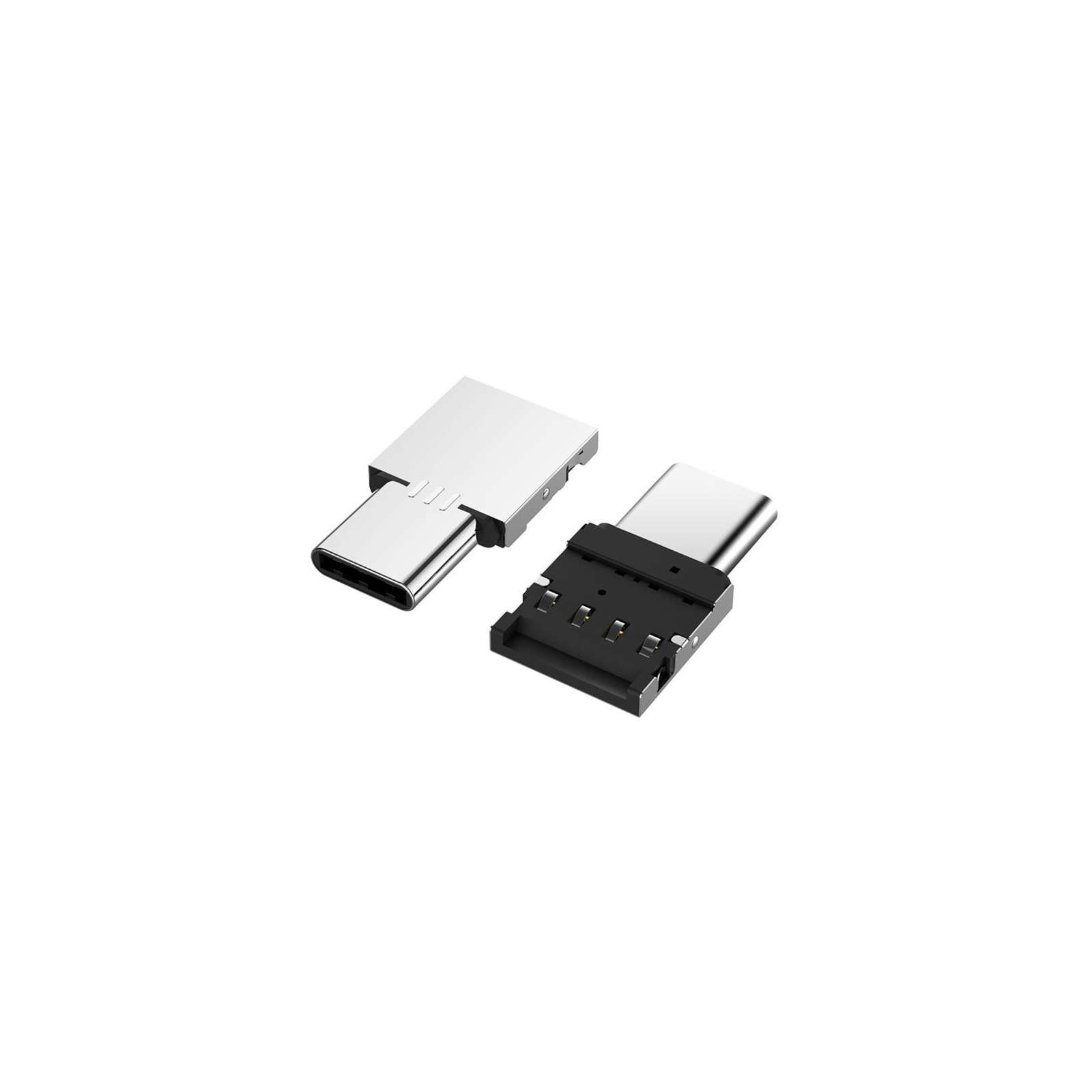 Перехідник USB to Type-C silver XoKo (XK-AC045-SL)