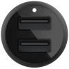 Зарядное устройство Belkin Car Charger 24W Dual USB-A black (CCB001BTBK) изображение 5