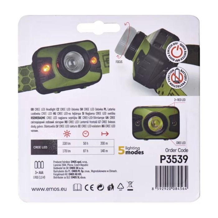 Ліхтар EMOS P3539 зображення 8