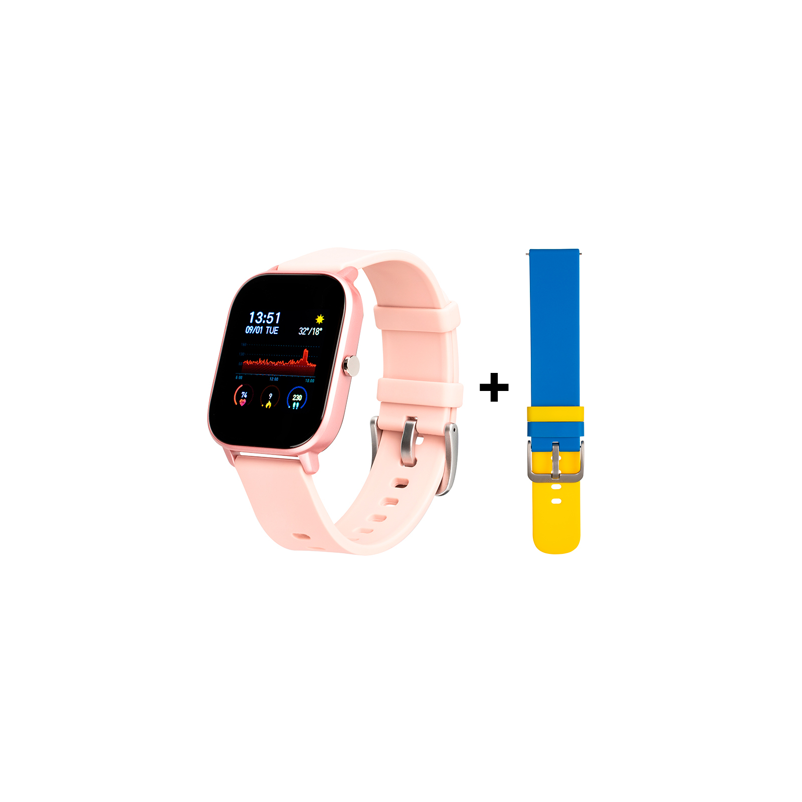 Смарт-часы Gelius Pro (AMAZWATCH GT) (IPX7) Pink (AMAZWATCH GT Pink)