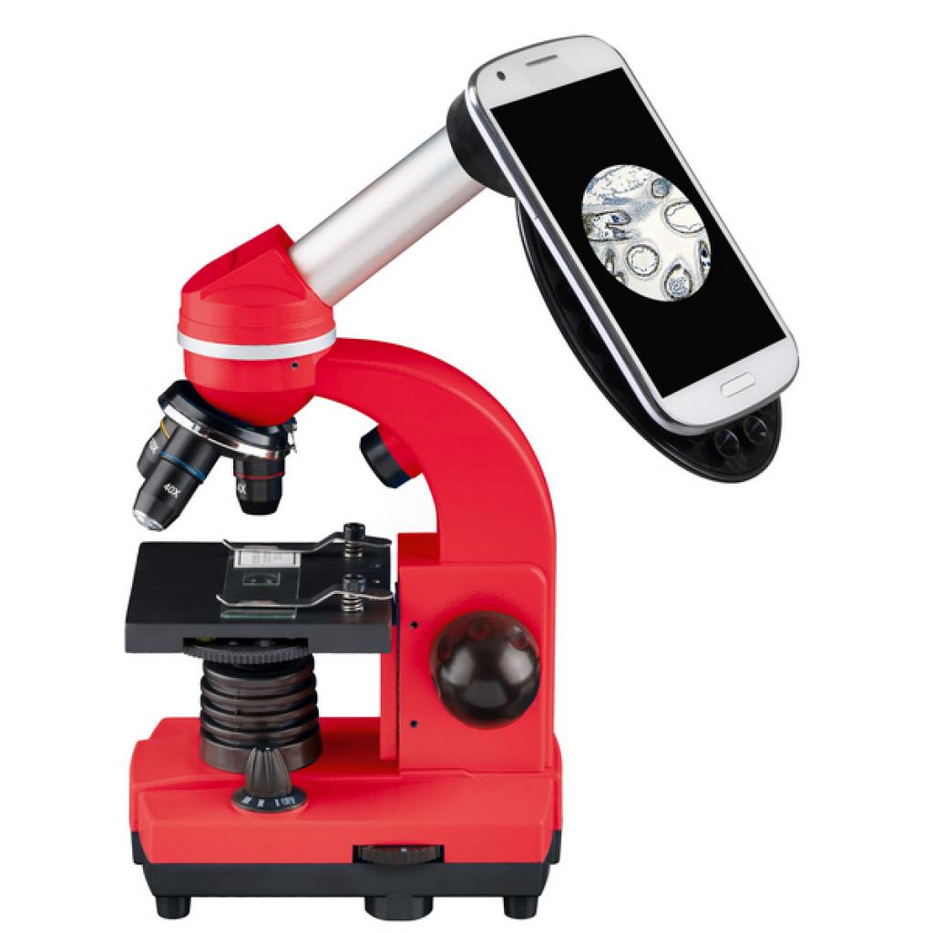 Мікроскоп Bresser Biolux SEL 40x-1600x Red (927061) зображення 3