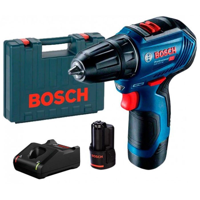 Шуруповерт Bosch Professional GSR 12V-30 2x 2.0Аг, GAL 12V-40, кейс (0.601.9G9.000) зображення 2