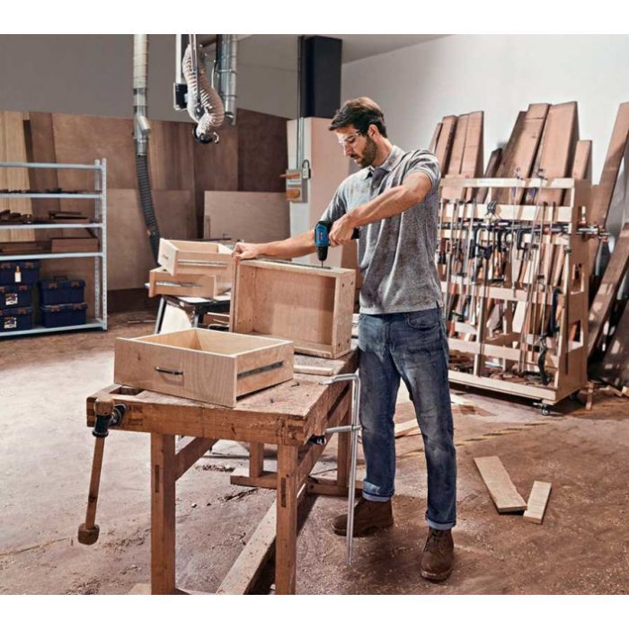 Шуруповерт Bosch Professional GSR 12V-30 2x 2.0Аг, GAL 12V-40, кейс (0.601.9G9.000) зображення 4