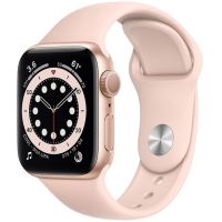 Смарт-часы Apple Watch Series 6 GPS, 40mm Gold Aluminium Case with Pink Sand (MG123UL/A)
