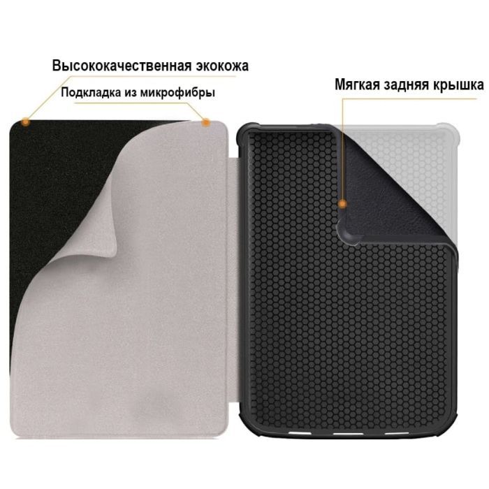 Чехол для электронной книги AirOn Premium PocketBook 606/628/633 dark blue (4821784622174) изображение 5