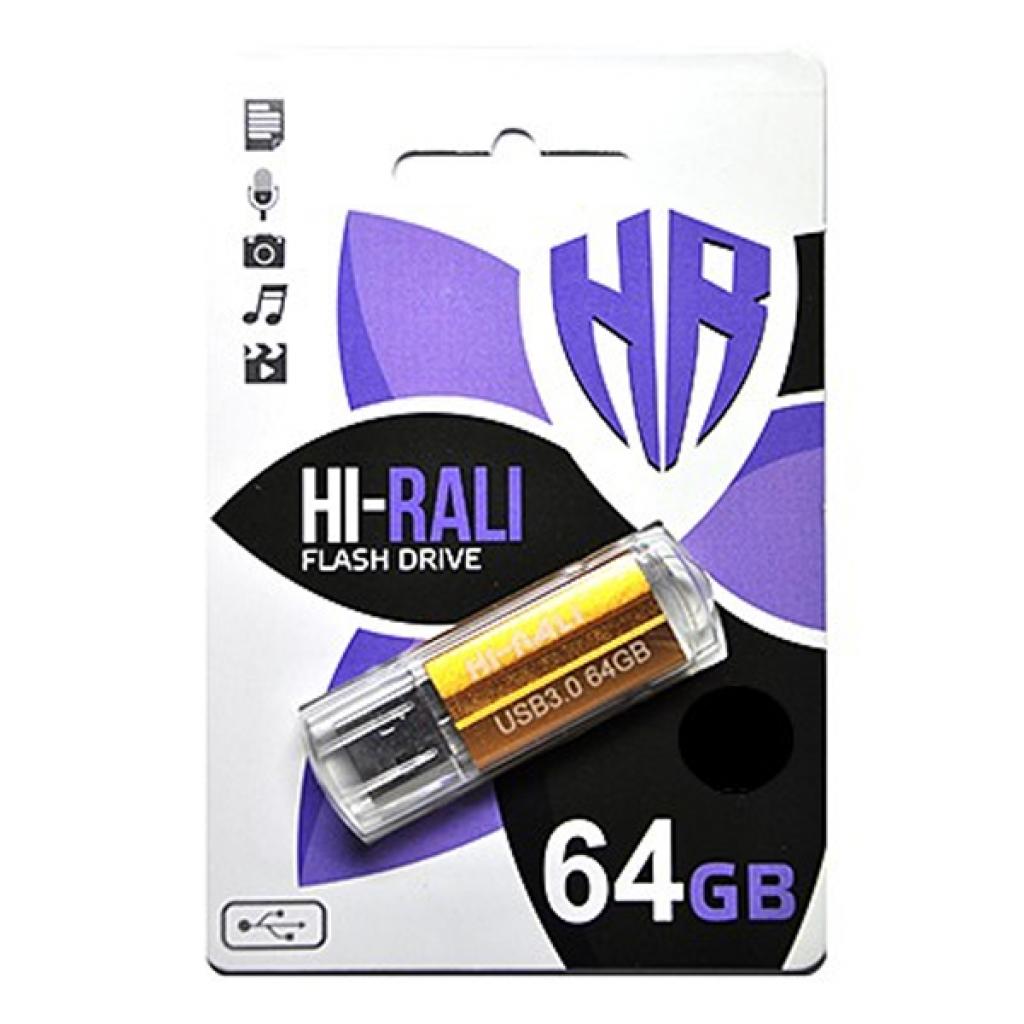 USB флеш накопитель Hi-Rali 64GB Corsair Series Bronze USB 2.0 (HI-64GBCORBR)