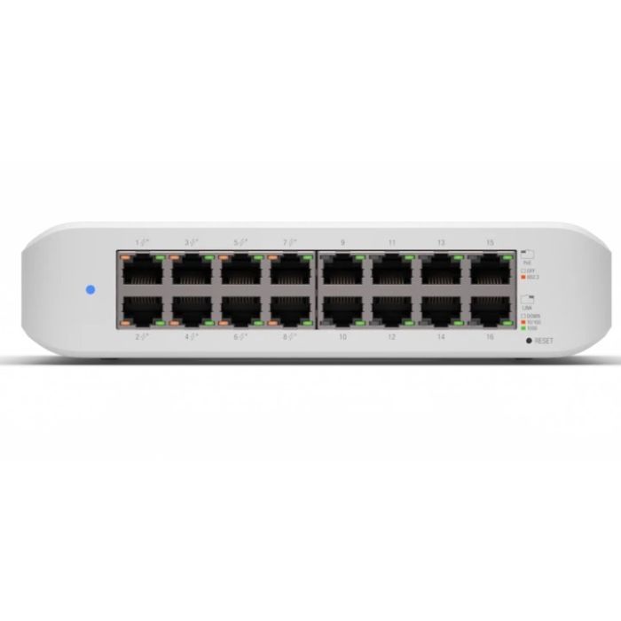 Коммутатор сетевой Ubiquiti USW-Lite-16-PoE изображение 2