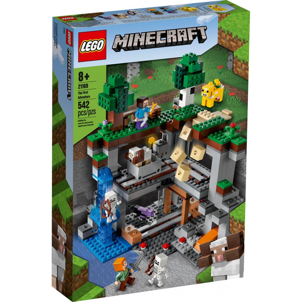 Конструктор LEGO Minecraft Перша пригода (21169)