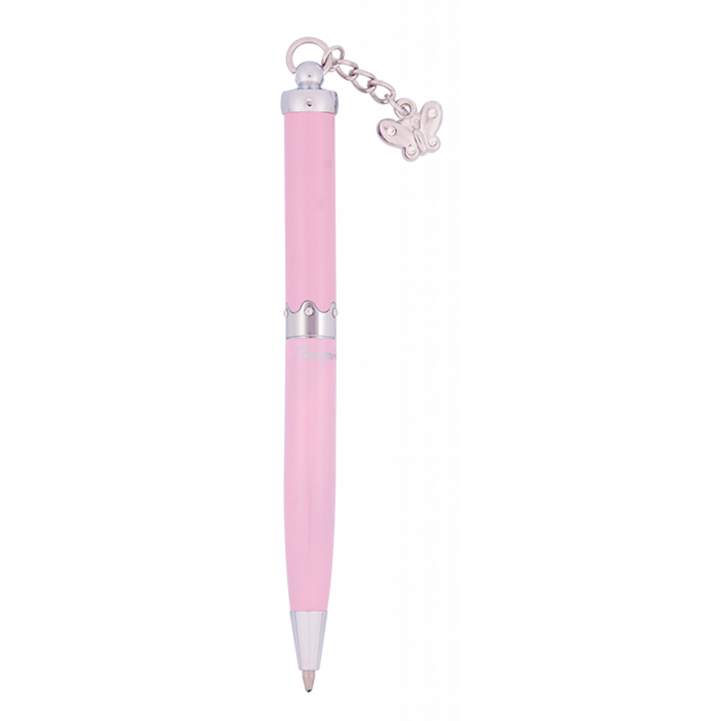 Ручка шариковая Langres набор ручка + брелок + закладка) Langres Fly Розовый (LS.132001-10) изображение 2