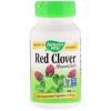 Травы Nature's Way Красный Клевер, Red Clover, 400 мг, 100 Вегетарианских Капс (NWY-16000)