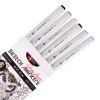 Художественный маркер Santi набор двусторонних sketch Gray tones 6 шт (390544) изображение 3