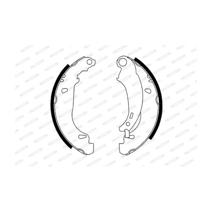 Гальмівні колодки FERODO FSB576 зображення 2