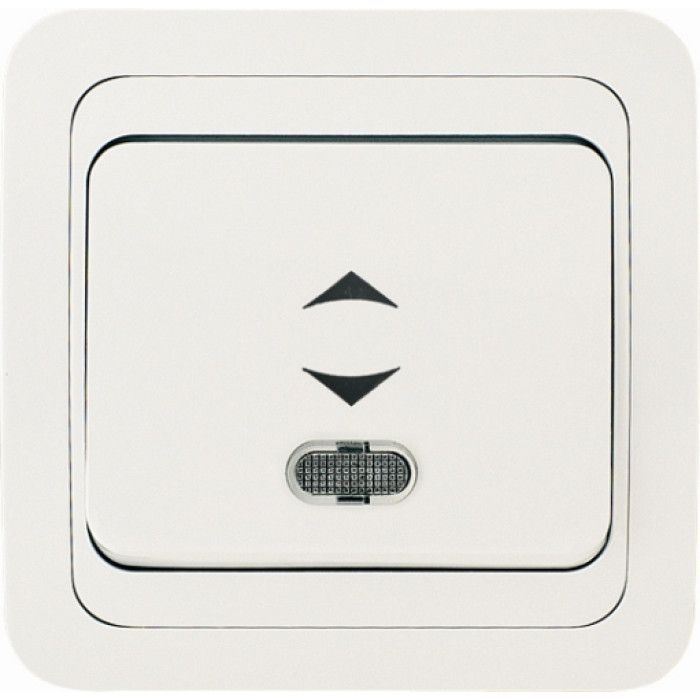 Перемикач MAKEL Mimoza Біла (22025)