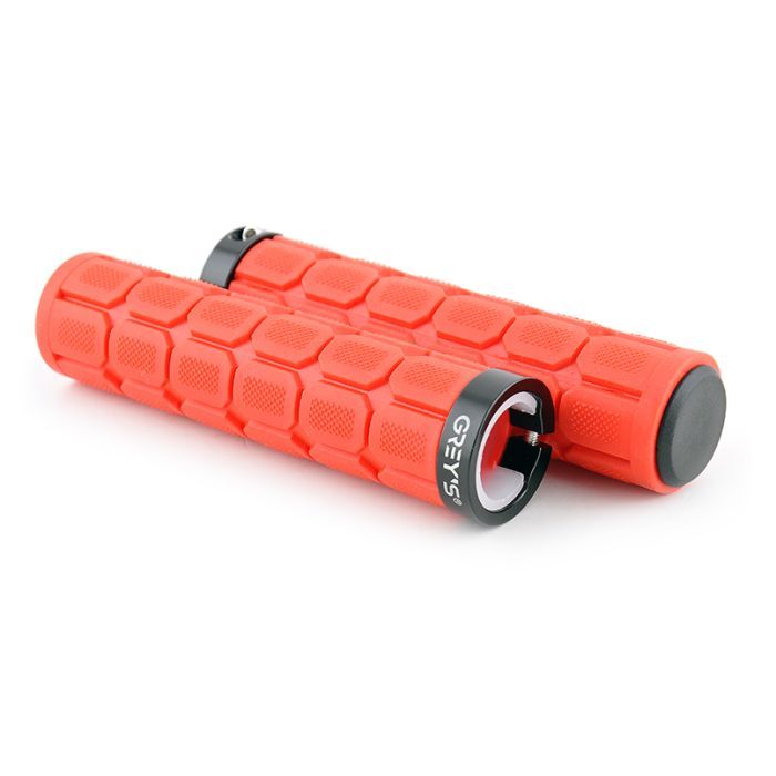 Грипсы Grey's с резиновым покрытием 2 шт 130 мм Red (GR17310) изображение 2