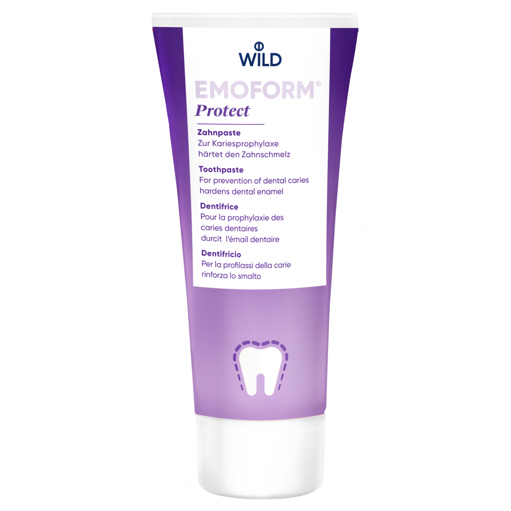 Зубная паста Dr. Wild Emoform Protect Защита от кариеса 75 мл (7611841701792)