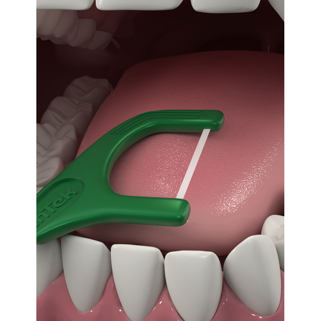 Флосс-зубочистки DenTek Освежающее очищение 75 шт. (47701002575) изображение 7