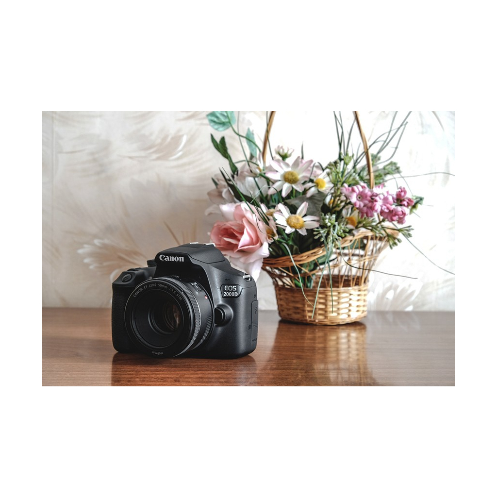 Цифровий фотоапарат Canon EOS 2000D 18-55 DC III (2728C007AA) зображення 11