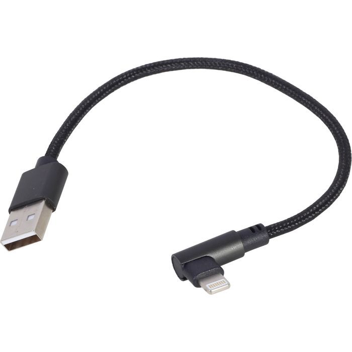 Дата кабель USB 2.0 AM to Lightning 0.2m corner Cablexpert (CC-USB2-AMLML-0.2M) изображение 2