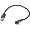 Дата кабель USB 2.0 AM to Lightning 0.2m corner Cablexpert (CC-USB2-AMLML-0.2M) зображення 2