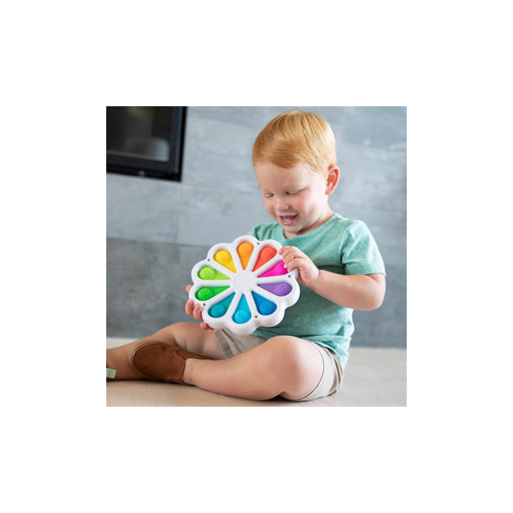 Развивающая игрушка Fat Brain Toys тактильная Цветные лепестки dimpl digits (F275EN) изображение 4