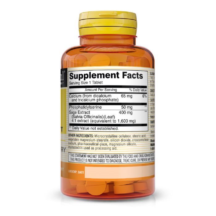 Трави Mason Natural Шавлії Екстракт, Сила мозку, Brain power with sage extract, (MAV18145) зображення 2 Трави Mason Natural Шавлії Екстракт, Сила мозку, Brain power with sage extract, (MAV18145) зображення 2