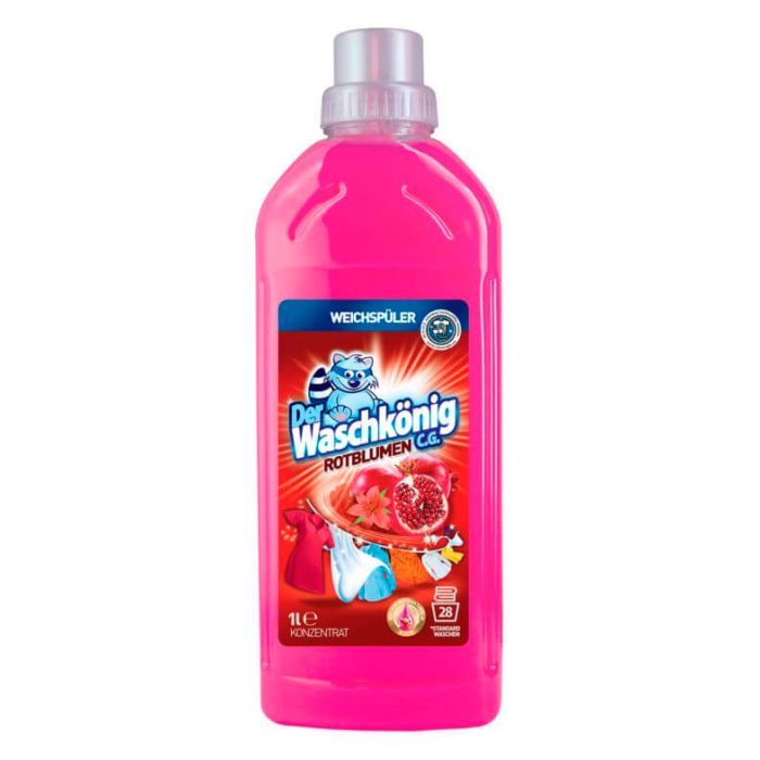 Кондиционер для белья Waschkonig Rotblumen Полевые цветы 1 л (4260353550393)