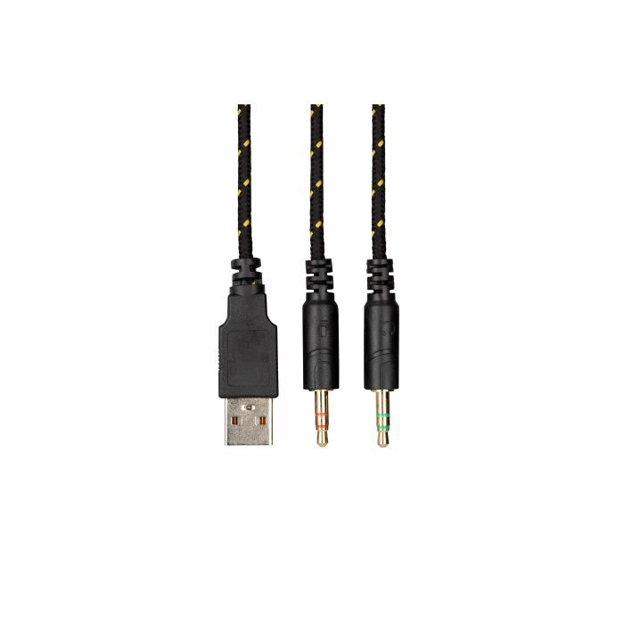 Наушники 2E HG300 LED 3.5mm Black (2E-HG300BK) изображение 5