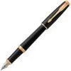 Ручка пір'яна Parker URBAN 17 Muted Black GT  FP F (30 011) зображення 3
