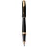 Ручка перьевая Parker URBAN 17 Muted Black GT  FP F (30 011)