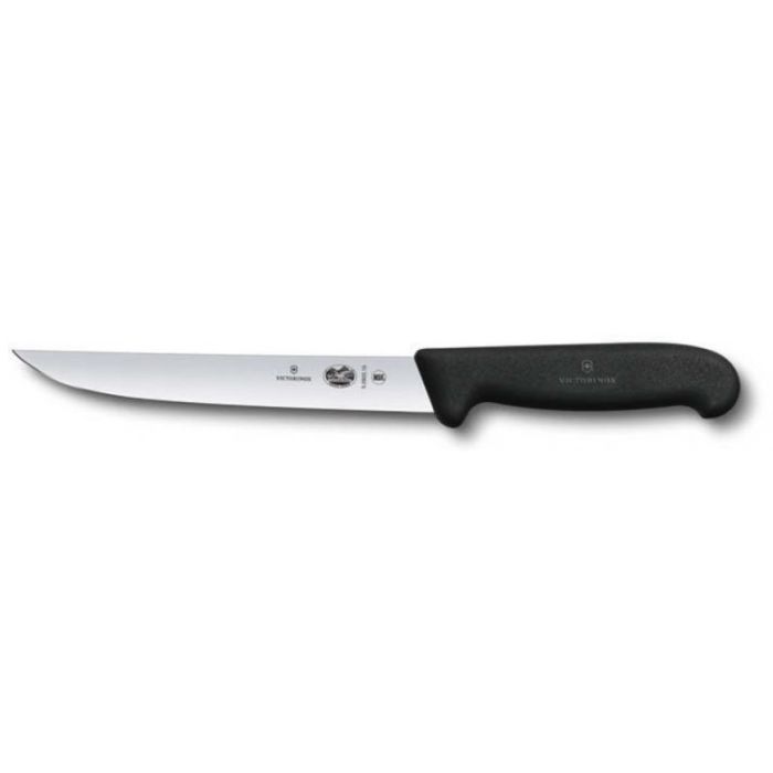Кухонный нож Victorinox Fibrox Carving 18 см Black (5.2803.18)