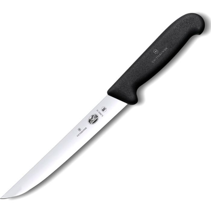 Кухонный нож Victorinox Fibrox Carving 18 см Black (5.2803.18) изображение 2
