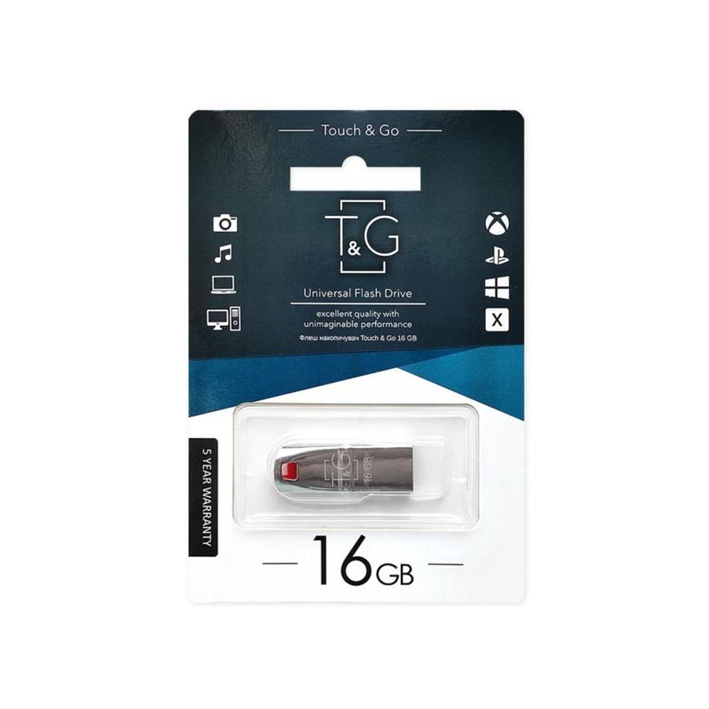 USB флеш накопичувач T&G 16GB 115 Stylish Series USB 2.0 (TG115-16G) зображення 3