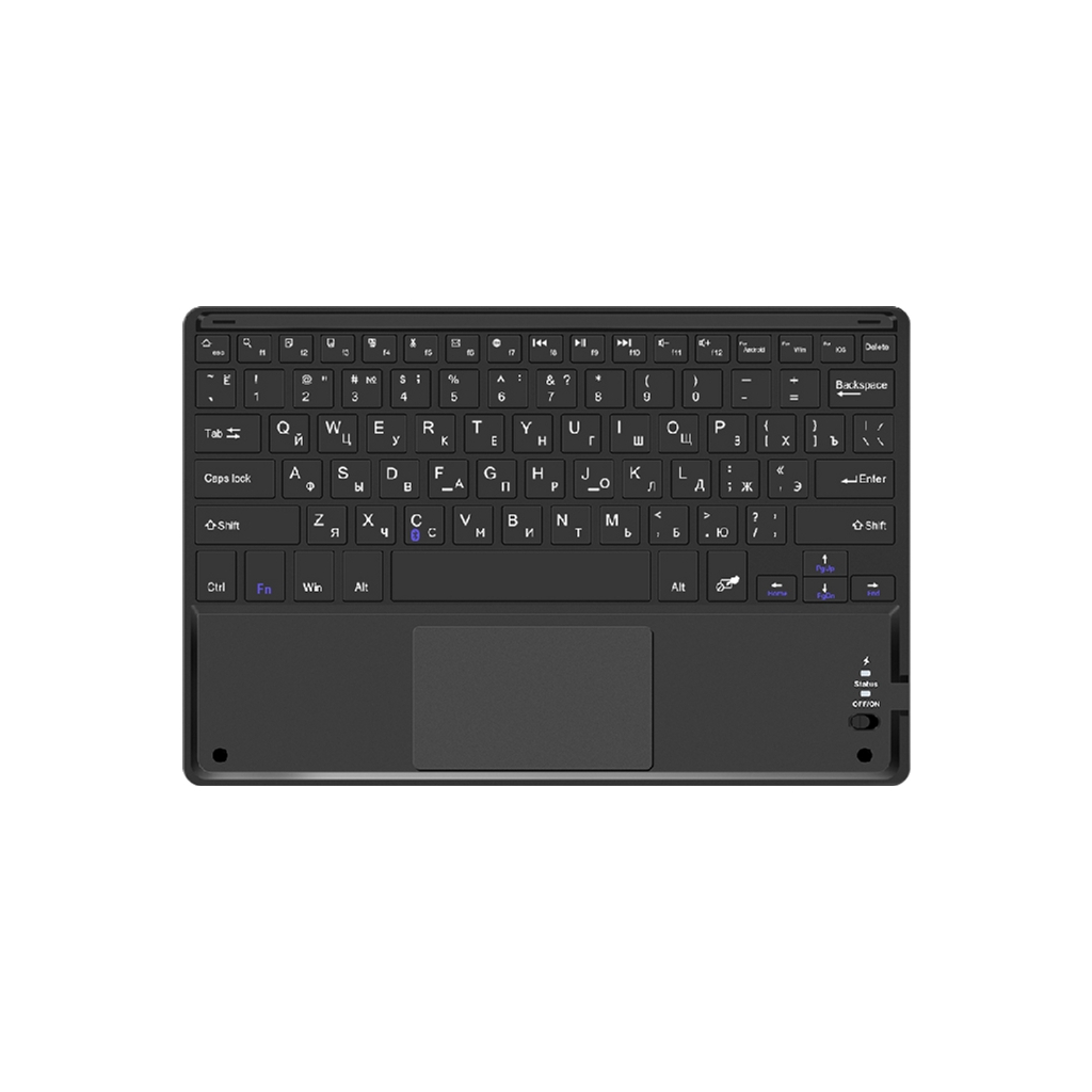Чохол до планшета AirOn Premium Universal 10-11" BT Keyboard Touchpad (4822352781061) зображення 2