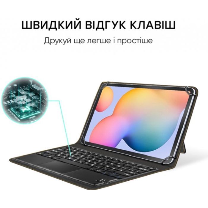 Чехол для планшета AirOn Premium Universal 10-11" BT Keyboard Touchpad (4822352781061) изображение 7