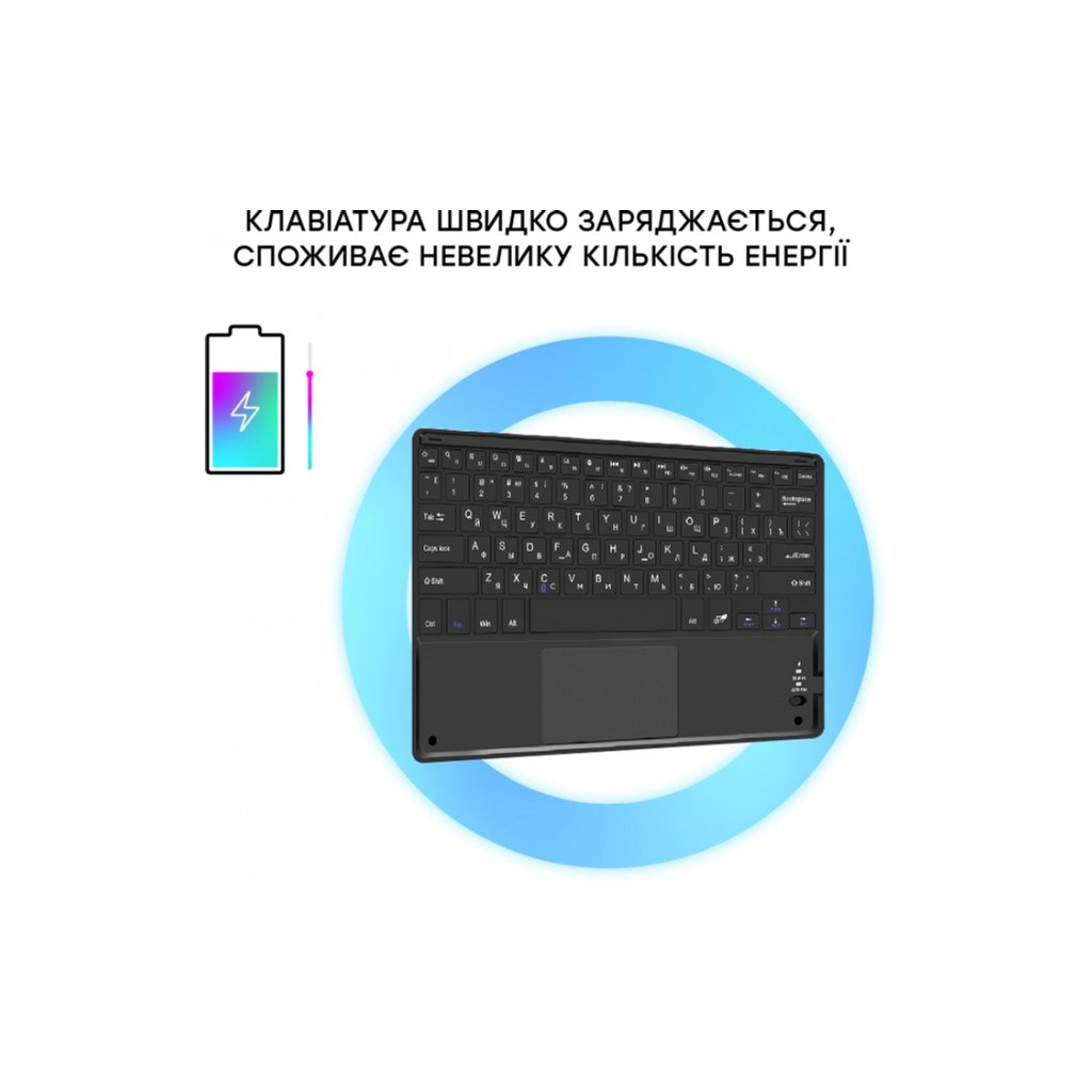 Чехол для планшета AirOn Premium Universal 10-11" BT Keyboard Touchpad (4822352781061) изображение 8