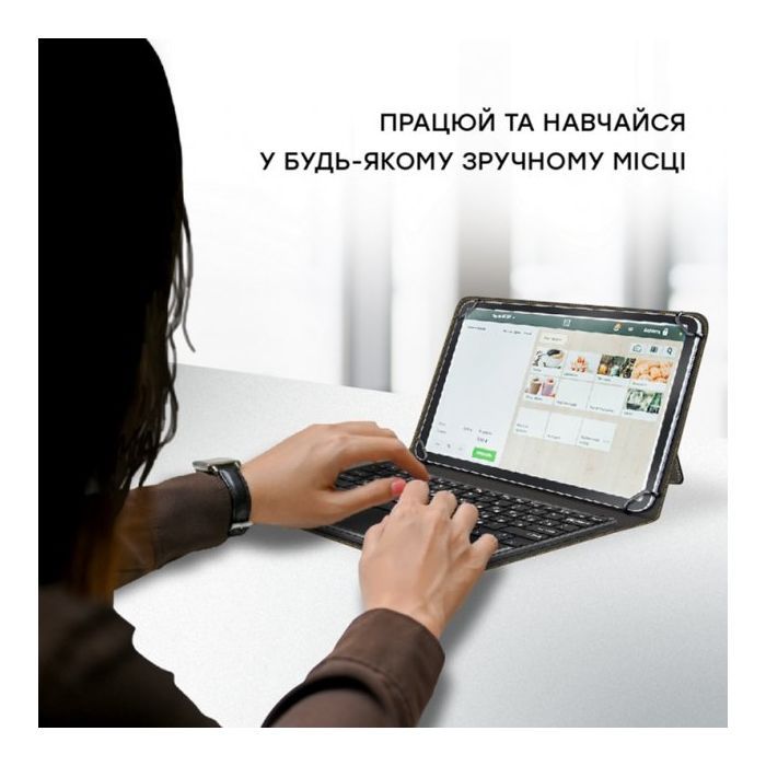 Чехол для планшета AirOn Premium Universal 10-11" BT Keyboard Touchpad (4822352781061) изображение 9