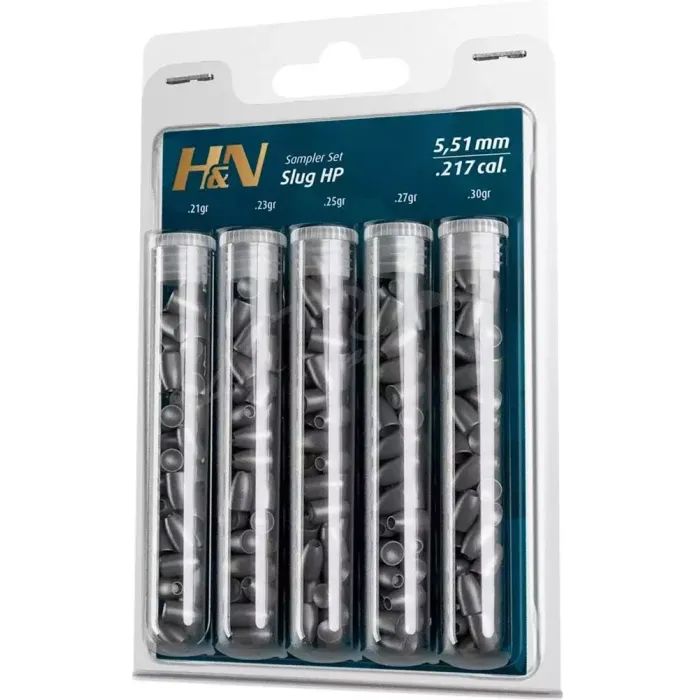 Пульки H&N Slug Sampler Test Set 5,51 мм (99985510005)