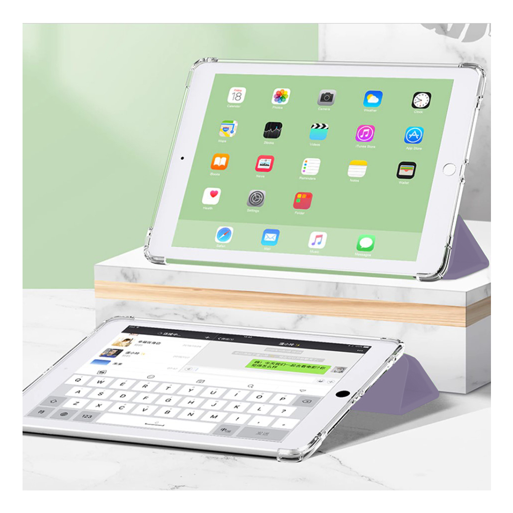 Чохол до планшета BeCover Tri Fold Soft TPU Apple iPad mini 6 2021 Gray (706722) зображення 3