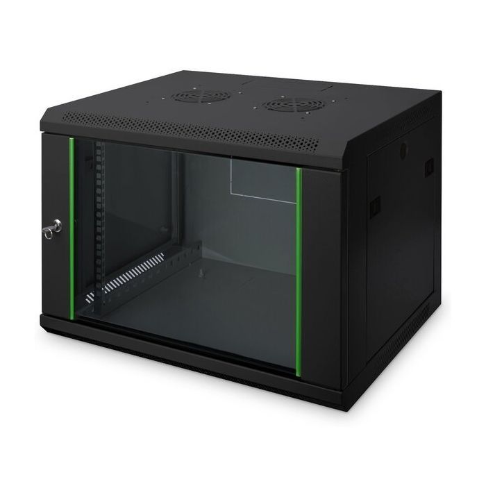 Шкаф настенный Digitus Wall Mounting Dynamic Basic 7U 19" 600x450, RAL 9005 (DN-1907-U-EC-SW)