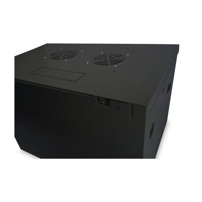 Шкаф настенный Digitus Wall Mounting Dynamic Basic 7U 19" 600x450, RAL 9005 (DN-1907-U-EC-SW) изображение 2