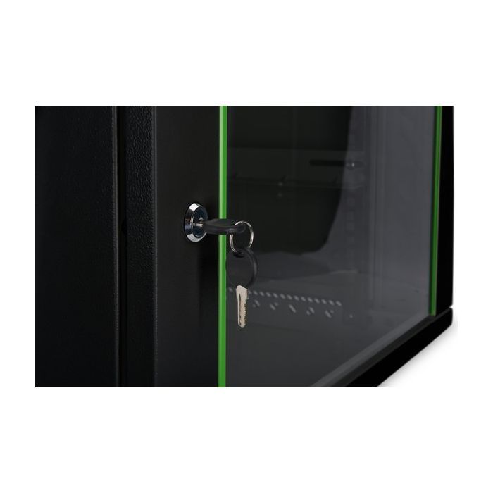 Шкаф настенный Digitus Wall Mounting Dynamic Basic 7U 19" 600x450, RAL 9005 (DN-1907-U-EC-SW) изображение 4