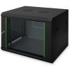 Шкаф настенный Digitus Wall Mounting Dynamic Basic 7U 19" 600x450, RAL 9005 (DN-1907-U-EC-SW)