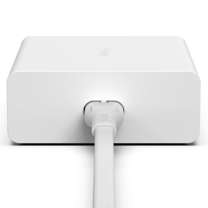 Зарядное устройство Belkin Home Charger 108W GAN Dual USB-С/USB-A (WCH010VFWH) изображение 4