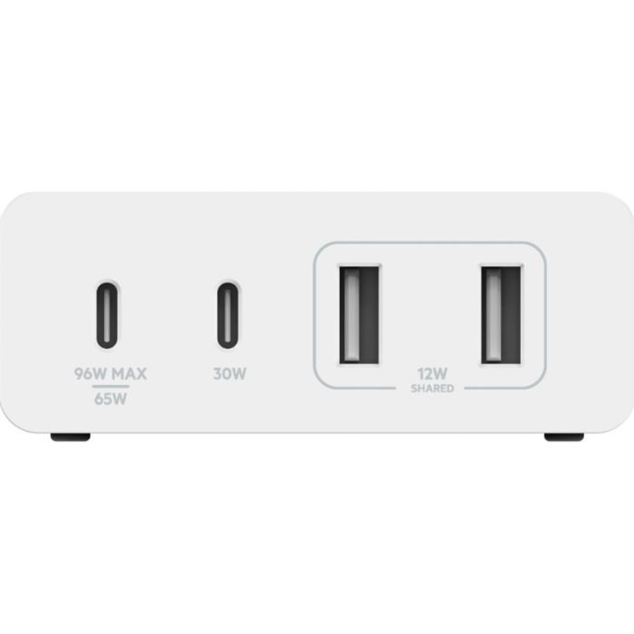 Зарядное устройство Belkin Home Charger 108W GAN Dual USB-С/USB-A (WCH010VFWH) изображение 5