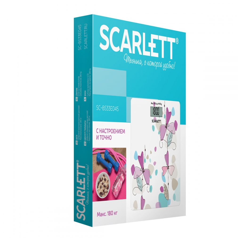 Весы напольные Scarlett SC-BS33E045 изображение 2