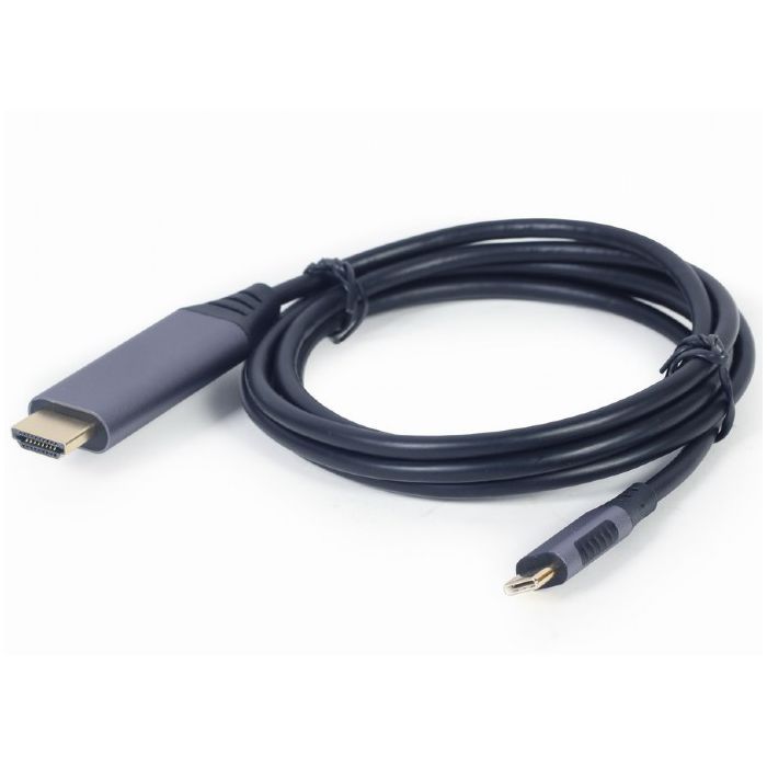 Кабель мультимедійний USB-C to HDMI 1.8m 4K 60Hz Cablexpert (CC-USB3C-HDMI-01-6) зображення 2