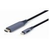 Кабель мультимедійний USB-C to HDMI 1.8m 4K 60Hz Cablexpert (CC-USB3C-HDMI-01-6)