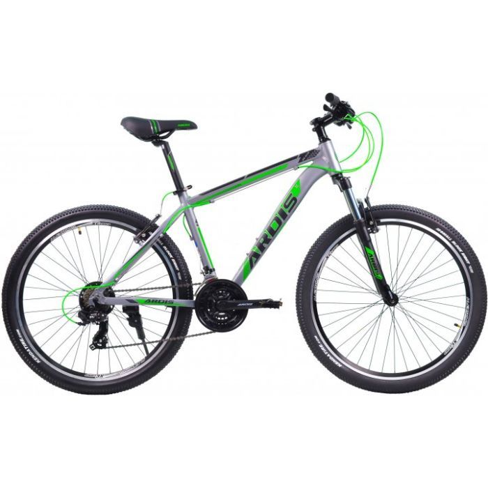 Велосипед Ardis Colt VB 26" рама-17" Al Grey/Green (02583-170-1)