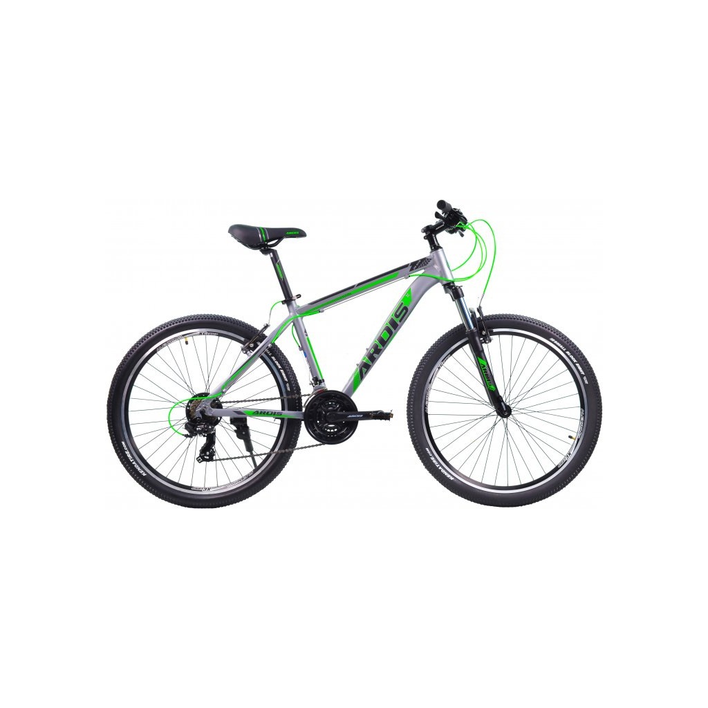 Велосипед Ardis Colt VB 26" рама-17" Al Grey/Green (02583-170-1)