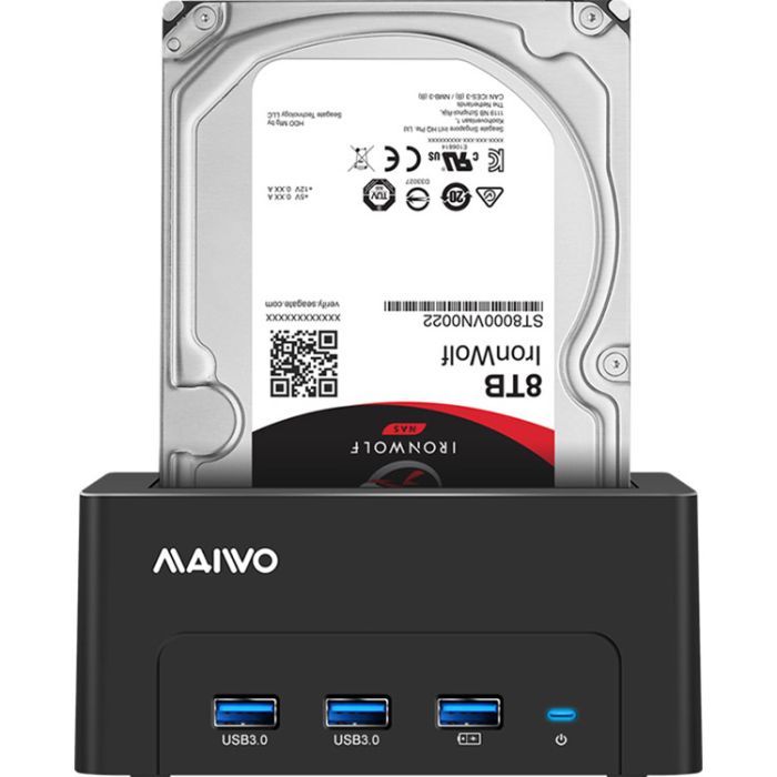Док-станция для накопителей Maiwo K308H изображение 3
